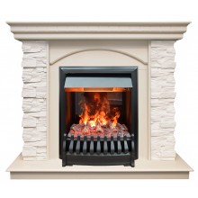 Каминокомплект Элфорд 3D (портал RealFlame Elford STD WT + очаг 3D Oregan)