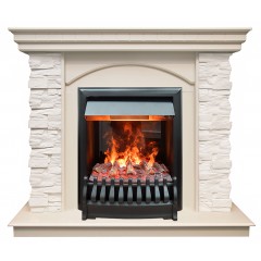 Каминокомплект Элфорд 3D (портал RealFlame Elford STD WT + очаг 3D Oregan)