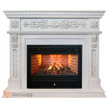 Каминокомплект Эстелла 3Д Новара (портал RealFlame Estella 26 WT + очаг 3D Novara 26)