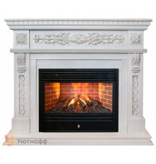 Каминокомплект Эстелла 3Д Новара (портал RealFlame Estella 26 WT + очаг 3D Novara 26)