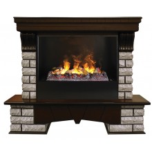 Каминокомплект Кантри Рок 630 (портал RealFlame Country Rock AO + очаг 3D Cassette 630)