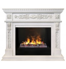 Каминокомплект Эстелла 3Д 630 (портал RealFlame Estella 26 WT + очаг 3D Cassette 630)