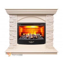 Каминокомплект Элфорд 3Д (портал RealFlame Elford WT + очаг 3D Firestar 25.5)