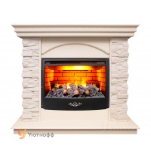 Каминокомплект Элфорд 3Д (портал RealFlame Elford WT + очаг 3D Firestar 25.5)