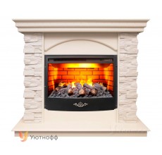 Каминокомплект Элфорд 3Д (портал RealFlame Elford WT + очаг 3D Firestar 25.5)