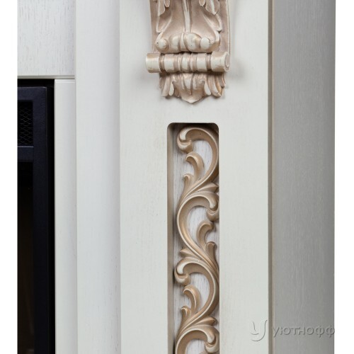 Электрокамин Эстелла 3D 26 WT с очагом 3D Гелиос 26