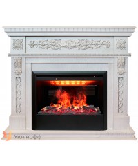 Каминокомплект Эстелла 3Д Гелиос 26 (портал RealFlame Estella 26 WT + очаг 3D Helios 26)