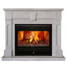 Каминокомплект Келли 3Д (портал RealFlame Kellie 26 WT + очаг 3D Novara 26)