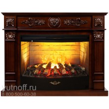 Каминокомплект Леонардо 3Д (портал RealFlame Leonardo NT 33 + очаг 3D Firestar 33)