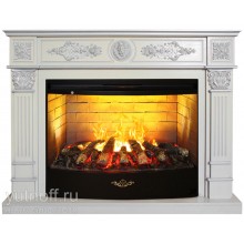 Каминокомплект Леонардо 3Д (портал RealFlame Leonardo WT 33 + очаг 3D Firestar 33)