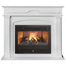 Каминокомплект Мирра 3Д (портал RealFlame Mirra WT + 3D очаг Novara / Helios 26)