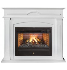 Каминокомплект Мирра 3Д (портал RealFlame Mirra WT + 3D очаг Novara / Helios 26)