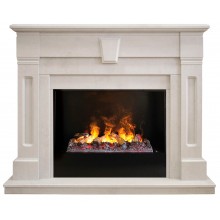 Каминокомплект Келли 3Д 630 (портал RealFlame Kellie 26 WT + очаг 3D Cassette 630)