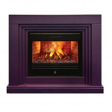 Каминокомплект Стэнли 3Д (портал RealFlame Stanley PLUM + 3D очаг Novara / Helios 26)