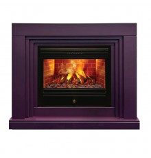 Каминокомплект Стэнли 3Д (портал RealFlame Stanley PLUM + 3D очаг Novara / Helios 26)