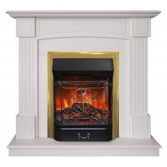 Каминокомплект Андреа СТД (портал Andrea STD WT + очаг Fobos / Majestic)