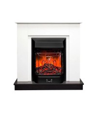 Каминокомплект Асти белый (портал Asti WT-LCB510/BL-LCB917 + очаг Majestic Lux BL / RC)