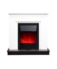Каминокомплект Асти белый (портал Asti WT-LCB510/BL-LCB917 + очаг Oscar BL / BL RC)