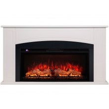 Каминокомплект Канберра 36 белый (портал RealFlame Canberra WT + очаг Joker 36)