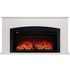 Каминокомплект Канберра 36 белый (портал RealFlame Canberra WT + очаг Joker 36)