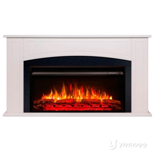 Каминокомплект Canberra 36 WT (Канберра) белый с очагом Premier 36 Каминокомплект Canberra 36 WT (Канберра) белый с очагом Premier 36