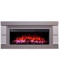 Каминокомплект Дэнвер 52 серый (портал Denver + очаг Joker 52)