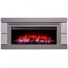 Каминокомплект Дэнвер 52 серый (портал Denver + очаг Joker 52)