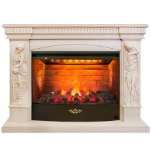 Каминокомплект Дива 3Д (портал RealFlame Diva WT + очаг 3D Firestar 33)
