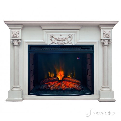 Электрокамин Лондон 33 с очагом Фаерспейс 33