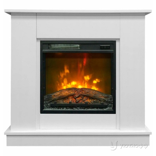Электрокамин Флора с очагом Амикс 18