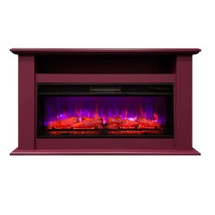 Каминокомплект Говард 45 бордовый (портал Govard BD-P014 + очаг Joker 45)