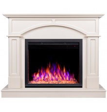 Каминокомплект Джакомо 25.5 (портал RealFlame Jacomo 25.5 WT + очаг Saphir)