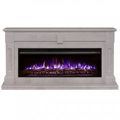 Каминокомплект Келли 50 мрамор беж (портал Kellie WT-F714 + очаг Premier 50)