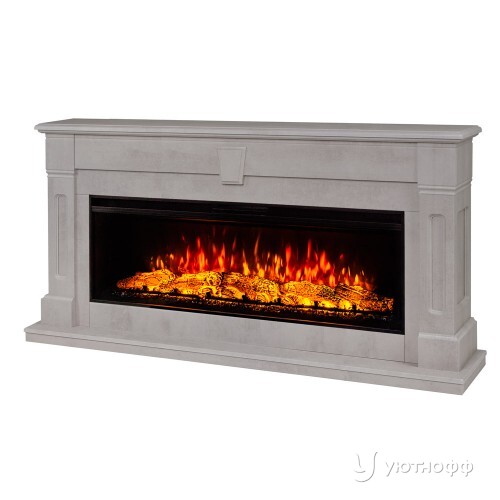 Электрокамин Келли мрамор беж с очагом Joker 52