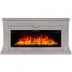 Каминокомплект Келли 52 мрамор беж (портал Kellie WT-F714 + очаг Joker 52)