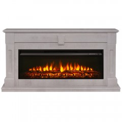 Каминокомплект Келли 50 мрамор беж (портал Kellie WT-F714 + очаг Flash 50)