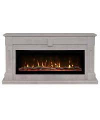 Каминокомплект Келли 50 белый камень (портал Kellie WT-F715 + очаг Safita 50)