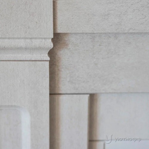 Электрокамин Келли в сером цвете с очагом Кассета 630М