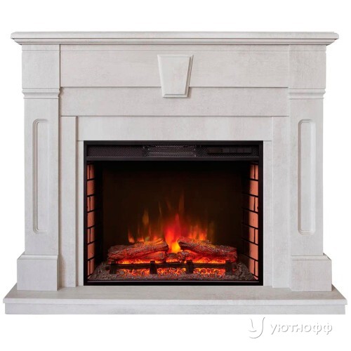 Электрокамин Келли 25.5 с очагом Sparta или  Evrika со звуком