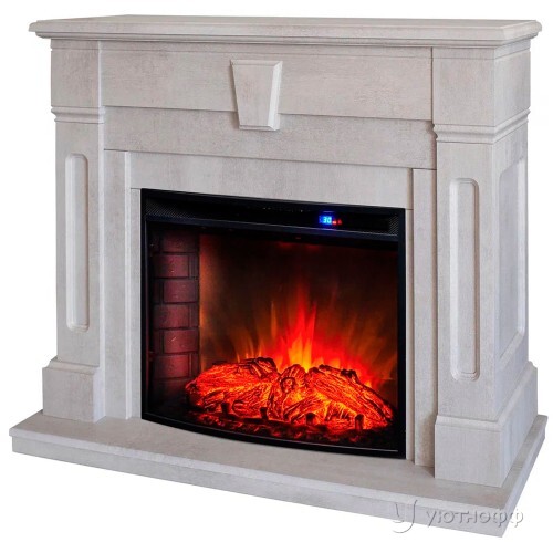 Электрокамин Келли 25.5 с очагом Sparta или  Evrika со звуком