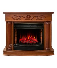 Каминокомплект Милано 25 орех (портал RealFlame Milano 25 NT + очаг Firefield 25 S IR)