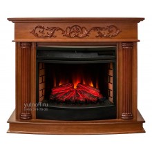 Каминокомплект Милано 25 орех (портал RealFlame Milano 25 NT + очаг Firefield 25 S IR)
