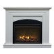 Электрокамин Монца 24 лофт оникс с очагом Magic 24