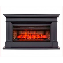 Каминокомплект Онтарио 45 серый (портал RealFlame Ontario GR-P715 / GR-P718 + очаг Jack 45)