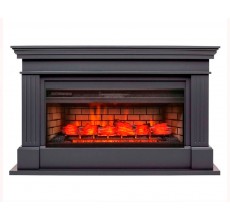 Каминокомплект Онтарио 45 серый (портал RealFlame Ontario GR-P715 / GR-P718 + очаг Jack 45)
