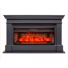 Каминокомплект Онтарио 45 серый (портал RealFlame Ontario GR-P715 / GR-P718 + очаг Jack 45)