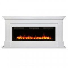 Каминокомплект Онтарио 50 белый (портал Ontario WT-P511 + очаг Emerald 50)