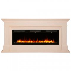 Каминокомплект Онтарио 50 бежевый (портал Ontario WT-P614 + очаг Emerald 50)