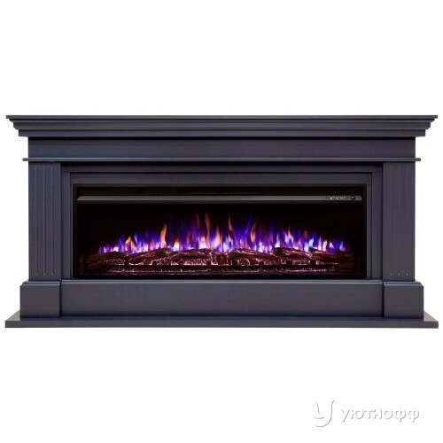 Электрокамин Онтарио 50 графит с очагом Premier 50