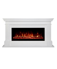 Каминокомплект Онтарио белый (портал Ontario WT-P511 + очаг Safita 42)